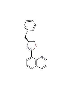 Astatech (S)-4-BENZYL-2-(QUINOLIN-8-YL)-4,5-DIHYDROOXAZOLE, 95.00% Purity, 0.25G